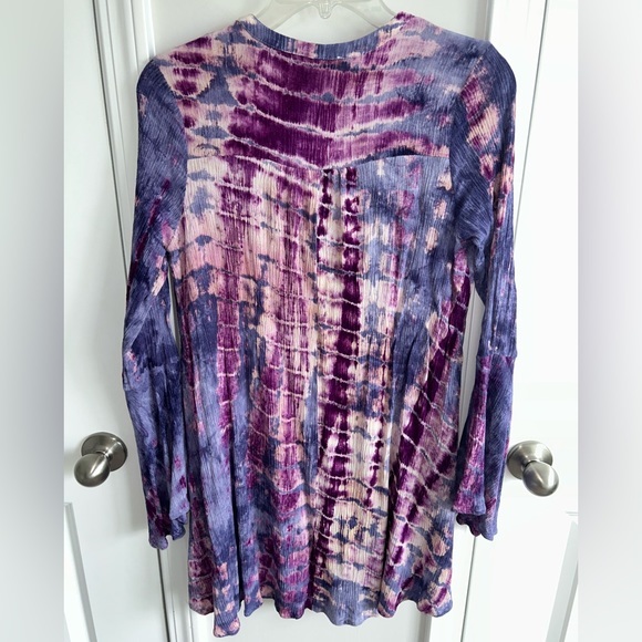 Umgee Tie-Dye Tunic or Mini Dress - Small - Picture 5 of 8